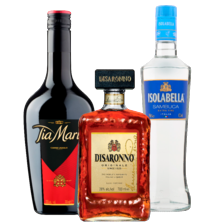 Disaronno, Disaronno velvet, Tia Maria of Isolabella sambuca